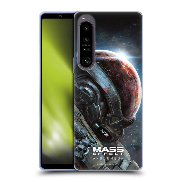 EA Bioware Mass Effect Andromeda Graphics Key Art 2017 Soft Gel Case for Sony Xperia 1 IV