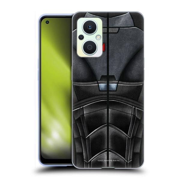 EA Bioware Mass Effect Armor Collection N7 Soft Gel Case for OPPO Reno8 Lite