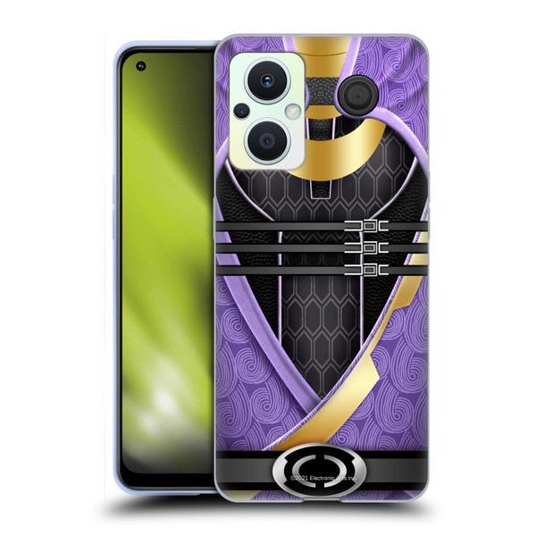 EA Bioware Mass Effect Armor Collection Tali'Zorah nar Rayya Soft Gel Case for OPPO Reno8 Lite