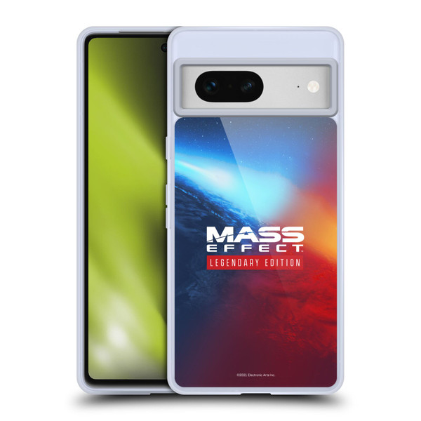 EA Bioware Mass Effect Legendary Graphics Logo Key Art Soft Gel Case for Google Pixel 7