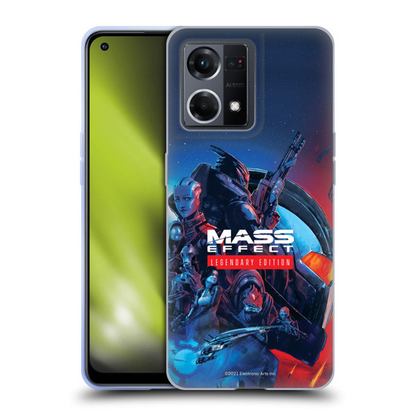 EA Bioware Mass Effect Legendary Graphics Key Art Soft Gel Case for OPPO Reno8 4G