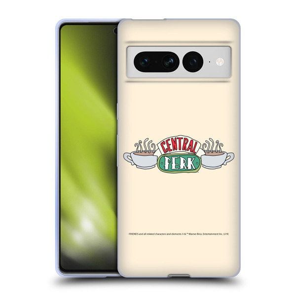 Friends TV Show Iconic Central Perk Soft Gel Case for Google Pixel 7 Pro