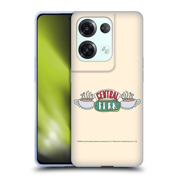 Friends TV Show Iconic Central Perk Soft Gel Case for OPPO Reno8 Pro