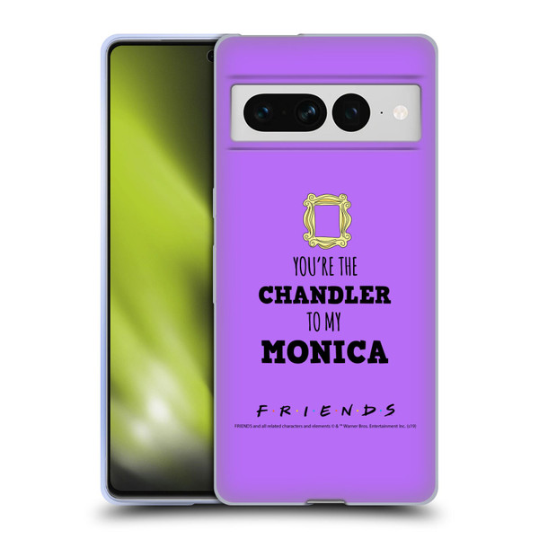 Friends TV Show Quotes BFF Soft Gel Case for Google Pixel 7 Pro