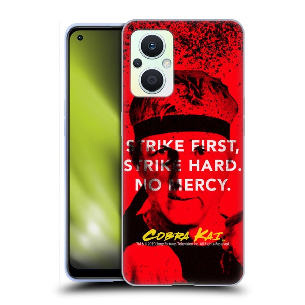 Cobra Kai Composed Art John Lawrence Strike Soft Gel Case for OPPO Reno8 Lite