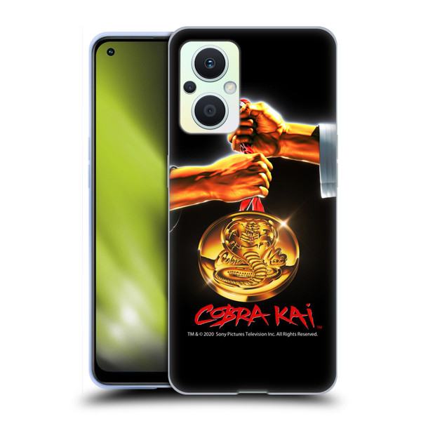 Cobra Kai Graphics Gold Medal Soft Gel Case for OPPO Reno8 Lite