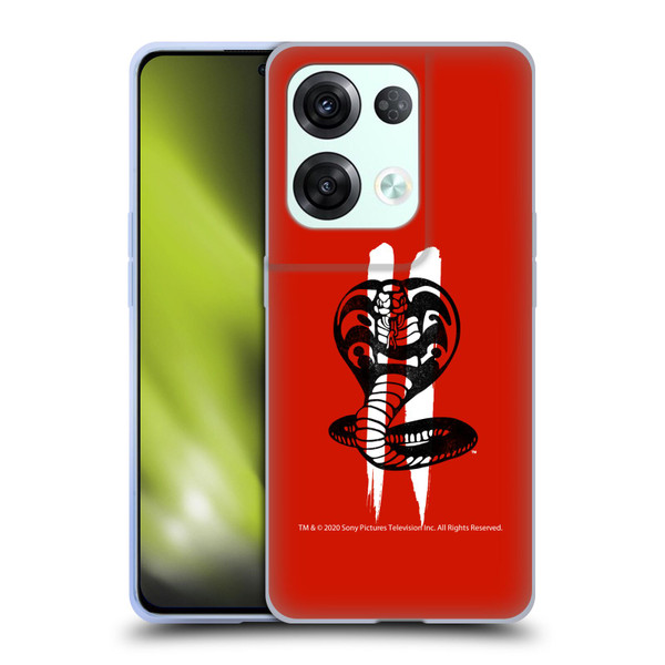 Cobra Kai Graphics Season 2 Logo Soft Gel Case for OPPO Reno8 Pro