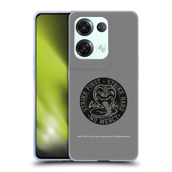Cobra Kai Graphics Strike Logo 2 Soft Gel Case for OPPO Reno8 Pro