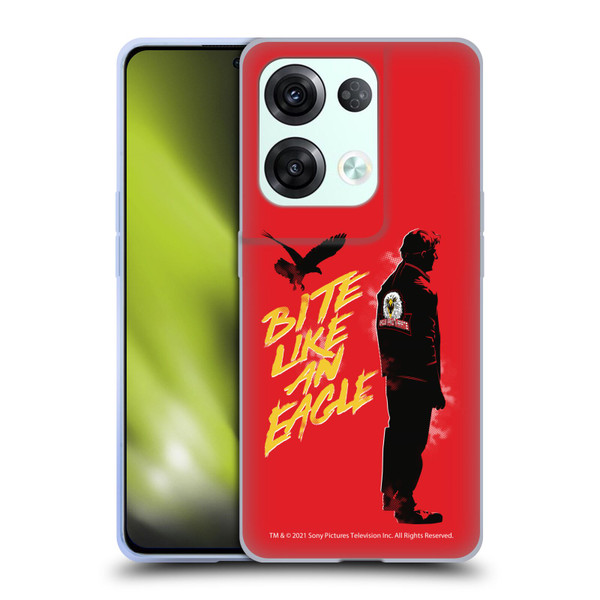 Cobra Kai Key Art Johnny Lawrence Eagle Bite Soft Gel Case for OPPO Reno8 Pro