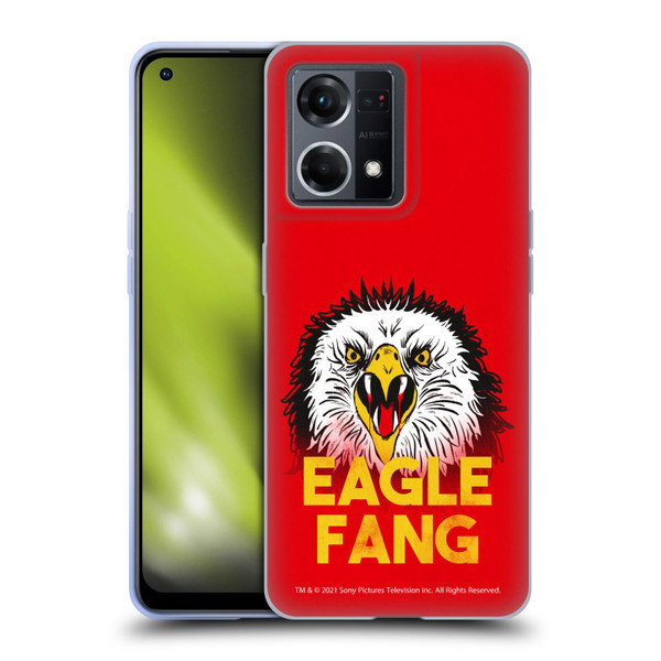 Cobra Kai Season 4 Key Art Team Eagle Fang Soft Gel Case for OPPO Reno8 4G