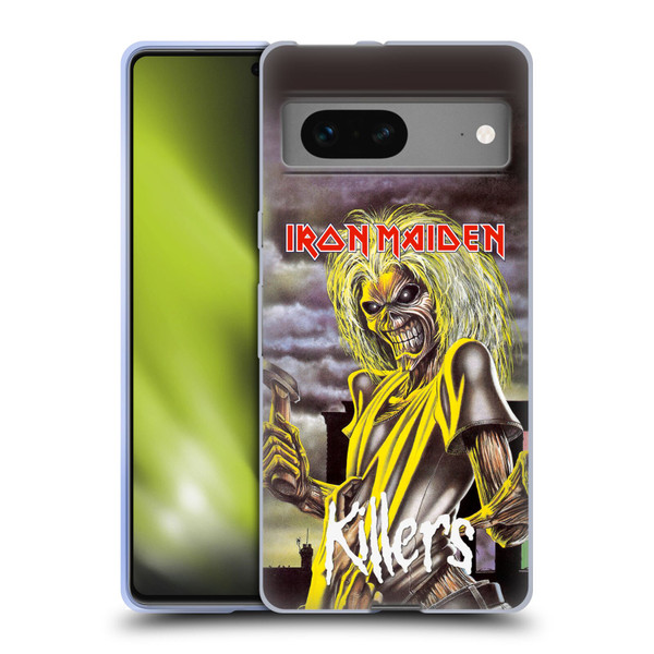 Iron Maiden Album Covers Killers Soft Gel Case for Google Pixel 7