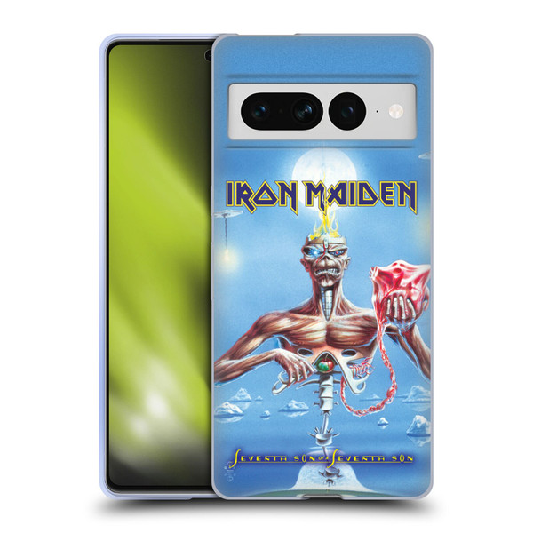 Iron Maiden Album Covers SSOSS Soft Gel Case for Google Pixel 7 Pro