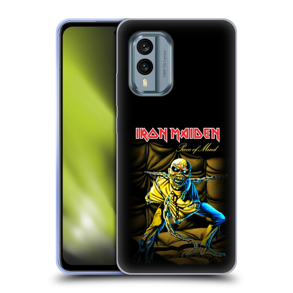 Iron Maiden Album Covers Piece Of Mind Soft Gel Case for Nokia X30