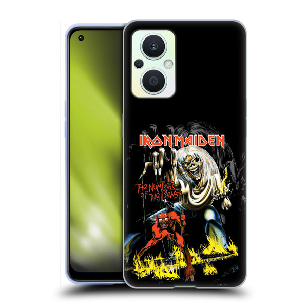 Iron Maiden Album Covers NOTB Soft Gel Case for OPPO Reno8 Lite