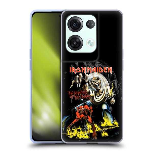 Iron Maiden Album Covers NOTB Soft Gel Case for OPPO Reno8 Pro