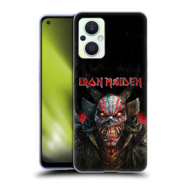 Iron Maiden Senjutsu Back Cover Death Snake Soft Gel Case for OPPO Reno8 Lite