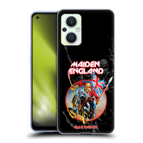 Iron Maiden Tours England Soft Gel Case for OPPO Reno8 Lite