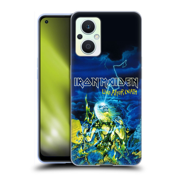 Iron Maiden Tours Live After Death Soft Gel Case for OPPO Reno8 Lite