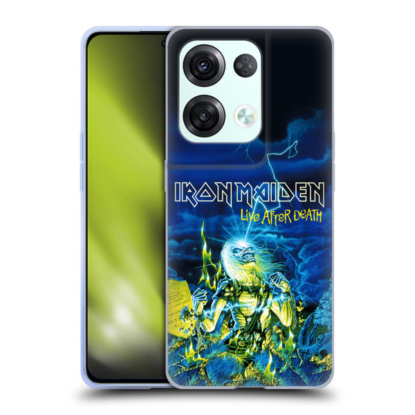 Iron Maiden Tours Live After Death Soft Gel Case for OPPO Reno8 Pro