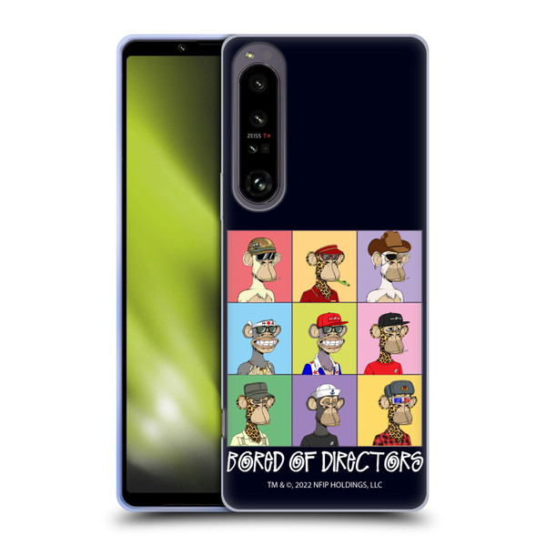 Bored of Directors Graphics Group Soft Gel Case for Sony Xperia 1 IV