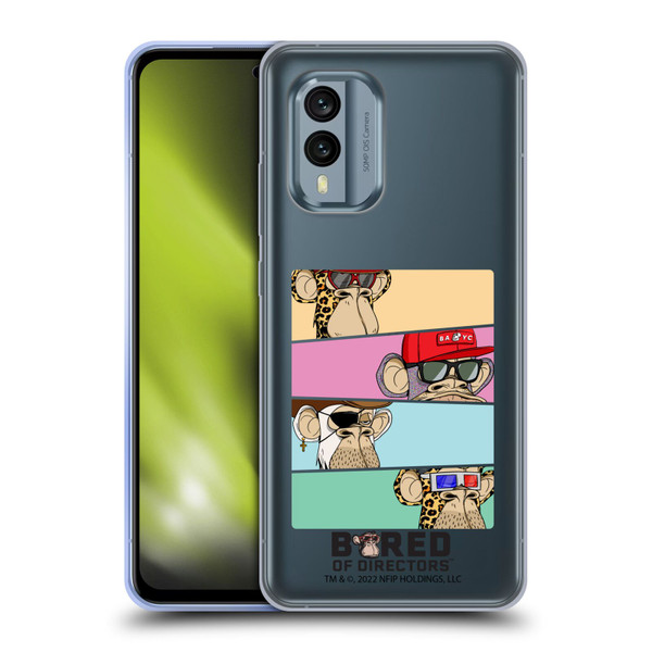 Bored of Directors Key Art Group Soft Gel Case for Nokia X30
