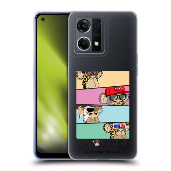 Bored of Directors Key Art Group Soft Gel Case for OPPO Reno8 4G