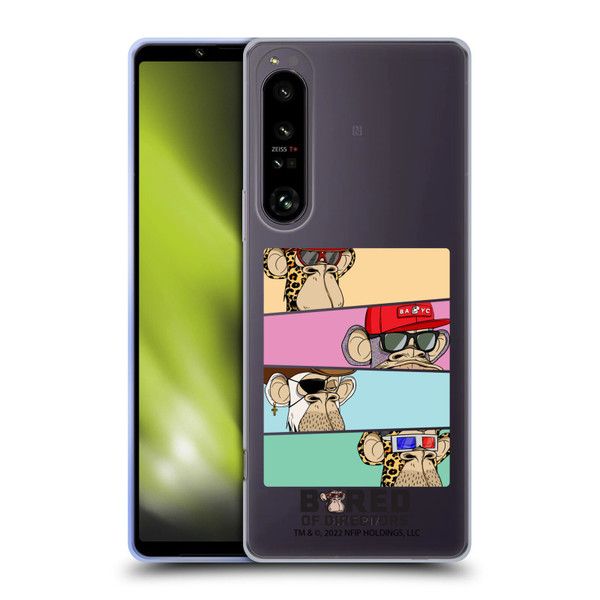 Bored of Directors Key Art Group Soft Gel Case for Sony Xperia 1 IV