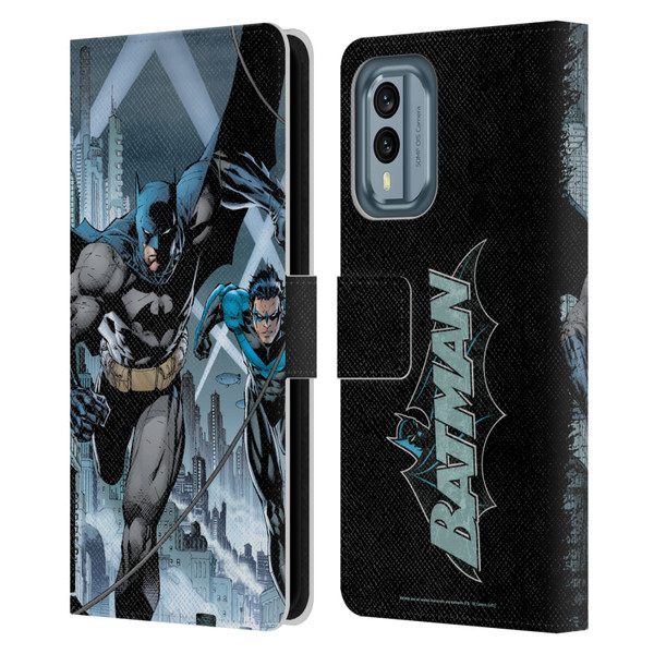 Batman DC Comics Hush #615 Nightwing Cover Leather Book Wallet Case Cover For Nokia X30