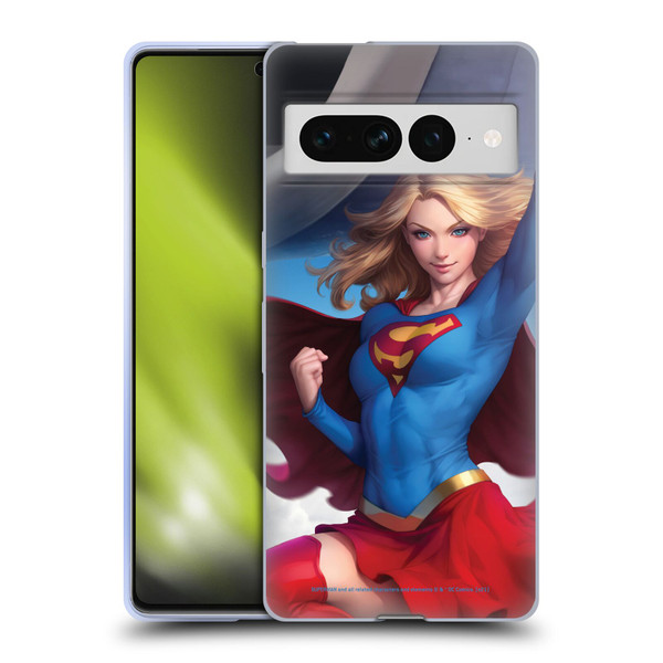 Superman DC Comics Supergirl Comic Art #12 Variant Soft Gel Case for Google Pixel 7 Pro