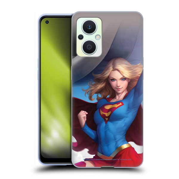 Superman DC Comics Supergirl Comic Art #12 Variant Soft Gel Case for OPPO Reno8 Lite