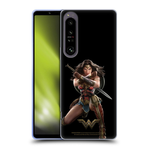Wonder Woman Movie Character Art Bracelets Of Submission Soft Gel Case for Sony Xperia 1 IV