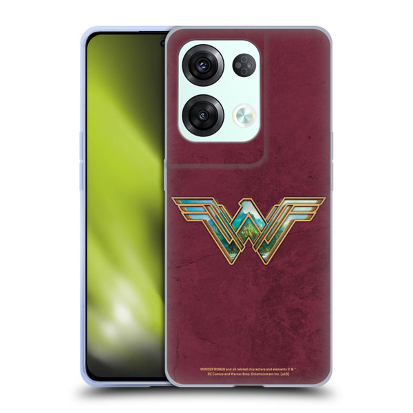 Wonder Woman Movie Logos Themiscyra Soft Gel Case for OPPO Reno8 Pro
