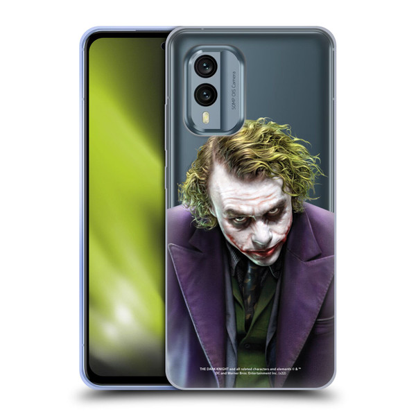 The Dark Knight Character Art Joker Soft Gel Case for Nokia X30