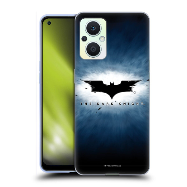 The Dark Knight Graphics Logo Soft Gel Case for OPPO Reno8 Lite
