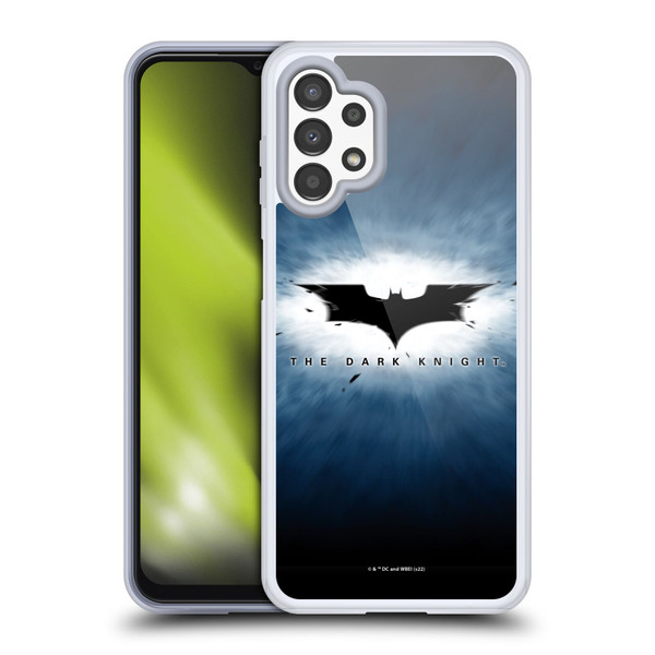 The Dark Knight Graphics Logo Soft Gel Case for Samsung Galaxy A13 (2022)