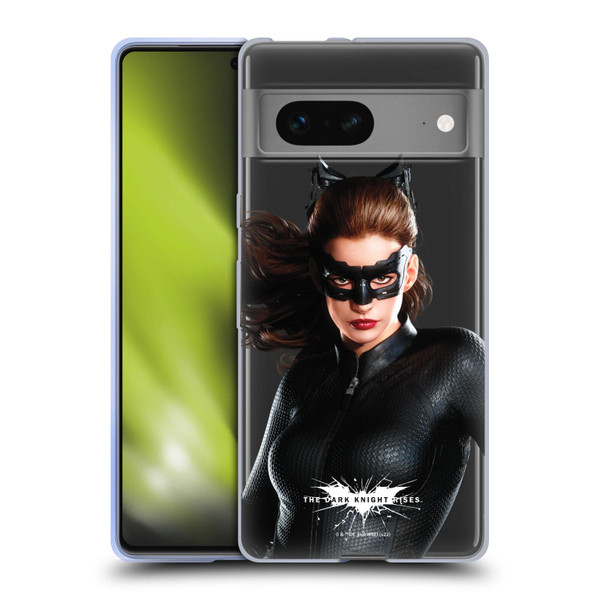 The Dark Knight Rises Character Art Catwoman Soft Gel Case for Google Pixel 7