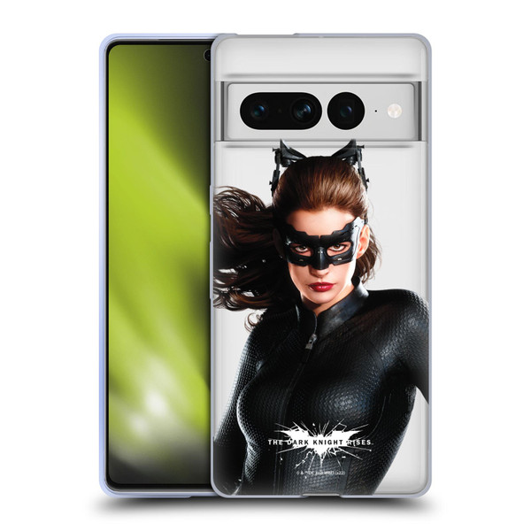 The Dark Knight Rises Character Art Catwoman Soft Gel Case for Google Pixel 7 Pro