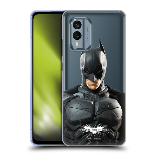 The Dark Knight Rises Character Art Batman Soft Gel Case for Nokia X30