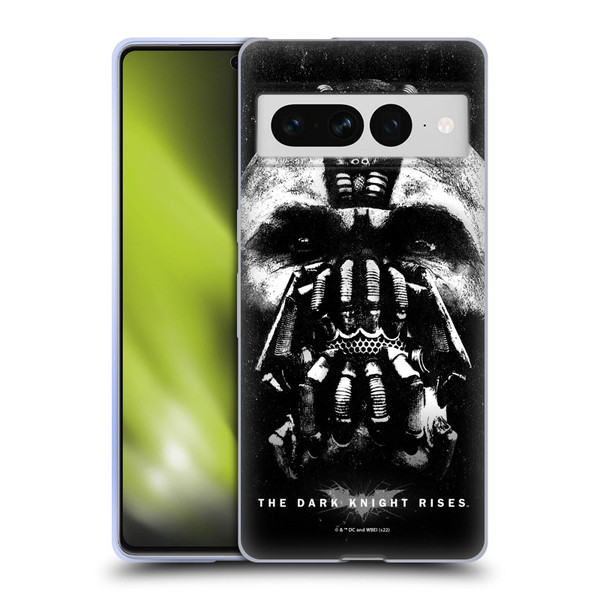 The Dark Knight Rises Key Art Bane Soft Gel Case for Google Pixel 7 Pro