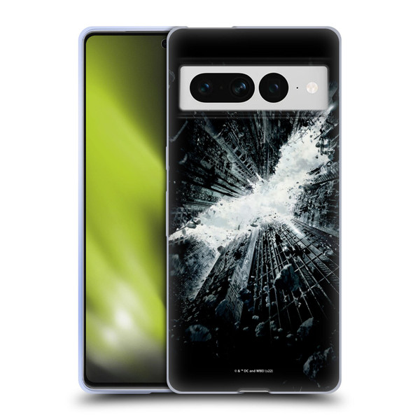 The Dark Knight Rises Logo Poster Soft Gel Case for Google Pixel 7 Pro