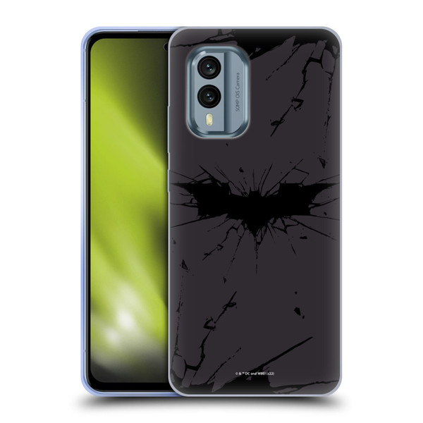 The Dark Knight Rises Logo Black Soft Gel Case for Nokia X30
