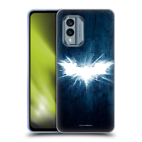 The Dark Knight Rises Logo Grunge Soft Gel Case for Nokia X30