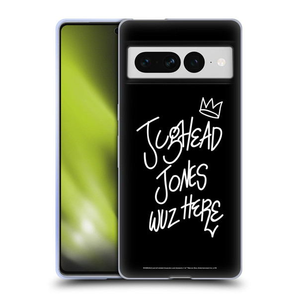 Riverdale Graphic Art Jughead Wuz Here Soft Gel Case for Google Pixel 7 Pro
