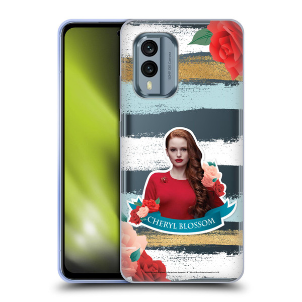 Riverdale Graphics Cheryl Blossom Soft Gel Case for Nokia X30
