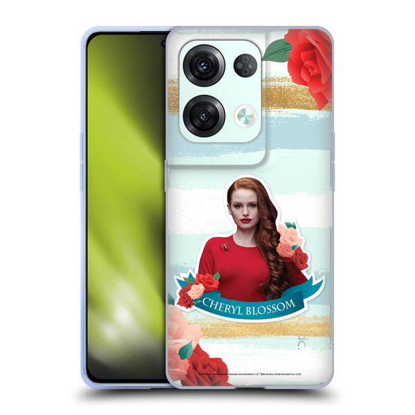 Riverdale Graphics Cheryl Blossom Soft Gel Case for OPPO Reno8 Pro