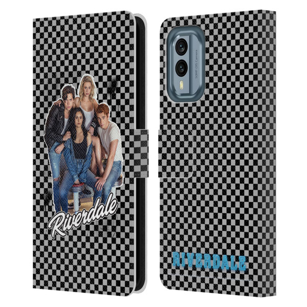 Riverdale Art Riverdale Cast 1 Leather Book Wallet Case Cover For Nokia X30