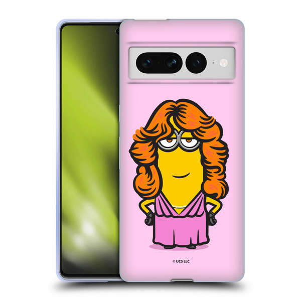 Minions Rise of Gru(2021) 70's Kevin Dress Soft Gel Case for Google Pixel 7 Pro