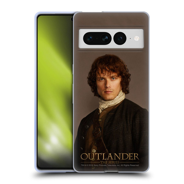 Outlander Characters Jamie Traditional Soft Gel Case for Google Pixel 7 Pro