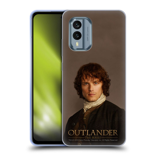 Outlander Characters Jamie Traditional Soft Gel Case for Nokia X30