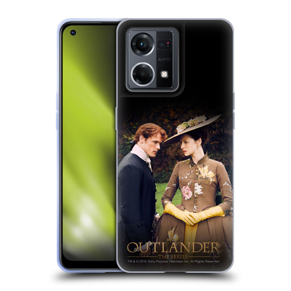 Outlander Characters Jamie And Claire Soft Gel Case for OPPO Reno8 4G